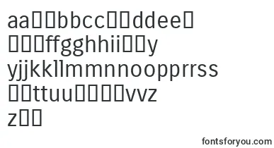 CarroisgothicRegular font – lithuanian Fonts