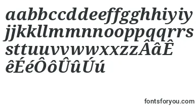 Droidserif Bolditalic font – frisian Fonts