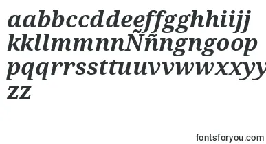 Droidserif Bolditalic font – filipino Fonts