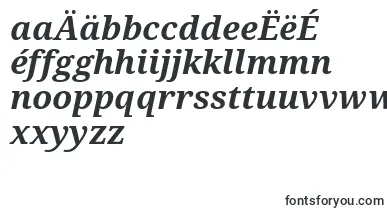 Droidserif Bolditalic font – macedonian Fonts