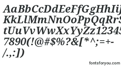 Droidserif Bolditalic font – rounded Fonts