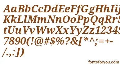 Droidserif Bolditalic font – Brown Fonts