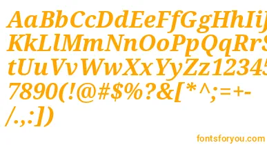 Droidserif Bolditalic font – Orange Fonts