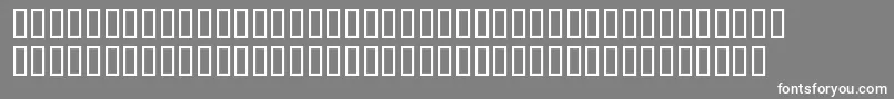 MaropawiClub Font – White Fonts on Gray Background