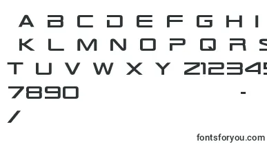 Tr909 font – game Fonts
