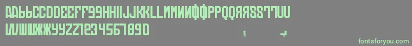 More about DieAutomatons Font DieAutomatons Font – Green Fonts on Gray Background