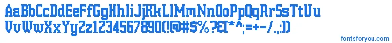 HannoverMesseSerif-fontti – siniset fontit