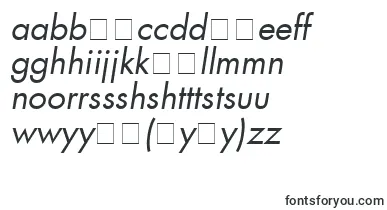 KudosBookSsiBookItalic font – hausa Fonts