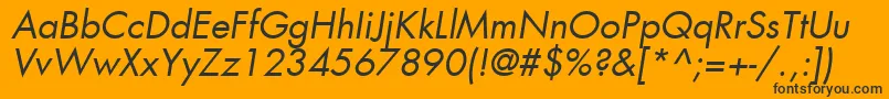 Weitere Informationen zur KudosBookSsiBookItalic-Schriftart KudosBookSsiBookItalic-Schriftart – Schwarze Schriften auf orangefarbenem Hintergrund