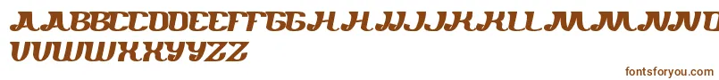 Whereareyou Font – Brown Fonts on White Background