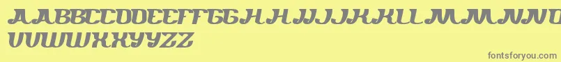 Whereareyou Font – Gray Fonts on Yellow Background
