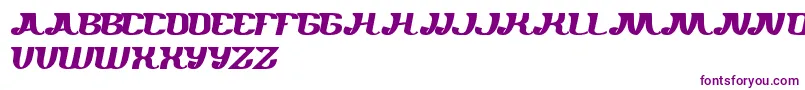 Whereareyou Font – Purple Fonts on White Background