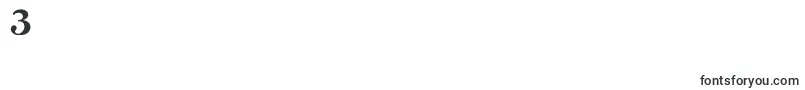 フォントJmhCthulhumbusUgalt1 – フォント数字3