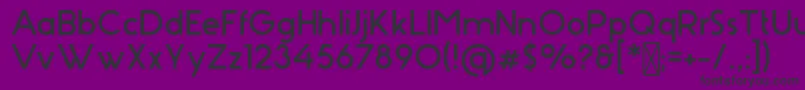 Stark Font – Black Fonts on Purple Background