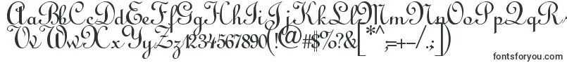Annabel Script-fontti – Nimifontit