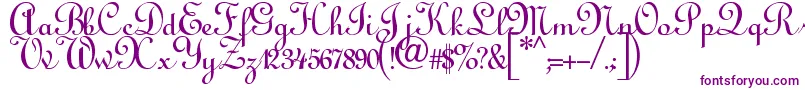 Annabel Script Font – Purple Fonts