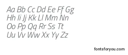 TitilliumwebLightitalic Font