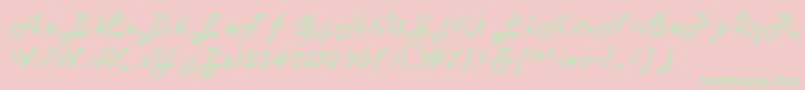 Más sobre la fuente HelenaRegular fuente HelenaRegular – Fuentes Verdes Sobre Fondo Rosa