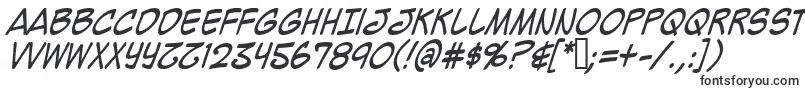 MightyZeoCaps2.0Italic Font – Menu Fonts