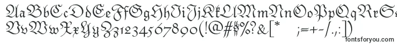 Monarchiatext Font – Wide Fonts