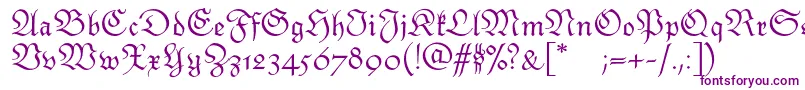 Monarchiatext Font – Purple Fonts