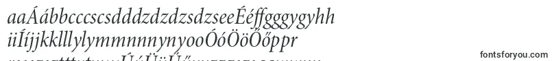 Шрифт MinionproCnitsubh – венгерские шрифты