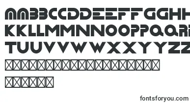 Capsture font – techno Fonts