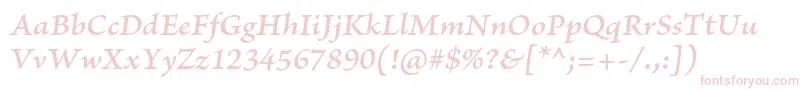 BriosoproSemibolditcapt Font – Pink Fonts