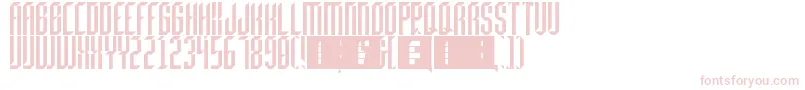 Beheaded Font – Pink Fonts on White Background