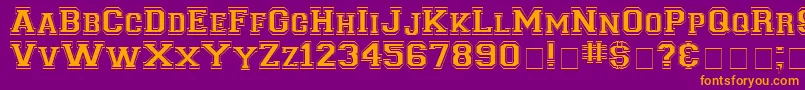 Подробнее о шрифте LettersweaterOutlineSsiNormal Шрифт LettersweaterOutlineSsiNormal – оранжевые шрифты на фиолетовом фоне