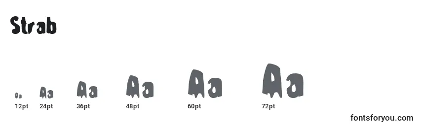 Strab Font Sizes