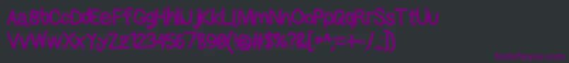 Applestormcbo Font – Purple Fonts on Black Background