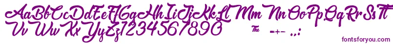 Matchmaker Font – Purple Fonts