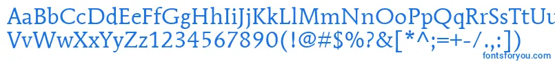 ItcMendozaRomanLtBook Font – Blue Fonts