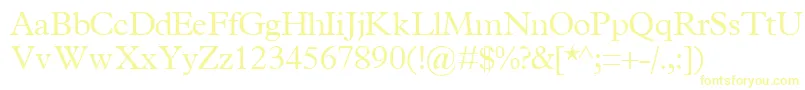 TerminuslightsskRegular Font – Yellow Fonts