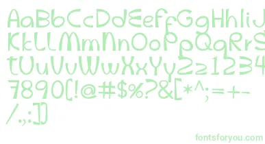 Mcletters font – Green Fonts