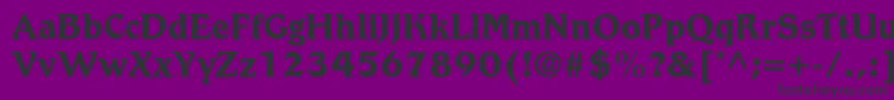 RomicLtBoldフォントについての詳細 フォントRomicLtBold – 紫の背景に黒い文字