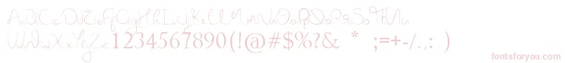 NovaHearts Font – Pink Fonts