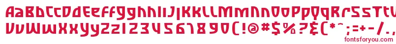 SfRetroesque Font – Red Fonts