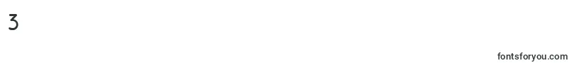 MalvernOsfBold Font – Fonts for Digit 3