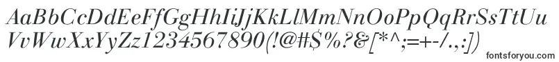 LinotypegianottenLightitalic Font – Computer Fonts