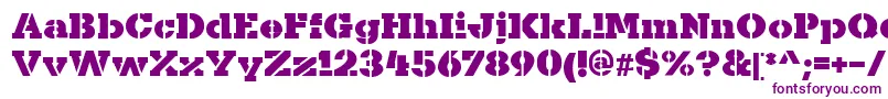 Lisätietoja KaineStencil-fontista KaineStencil-fontti – violetit fontit