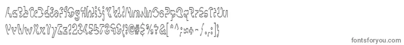 フォントLinotypevisionCond – 灰色のフォント