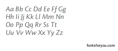 Обзор шрифта CronosproItalic