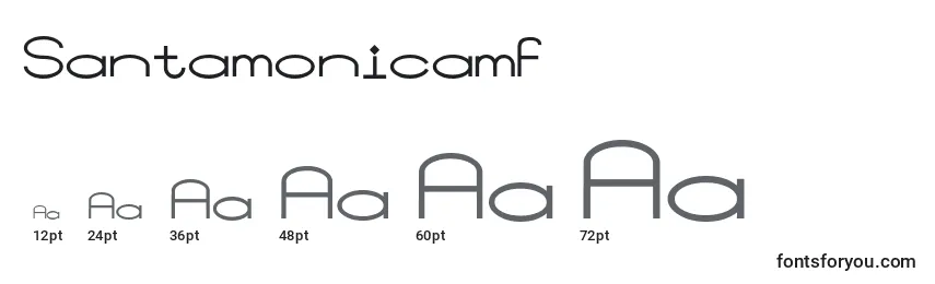 Santamonicamf Font Sizes