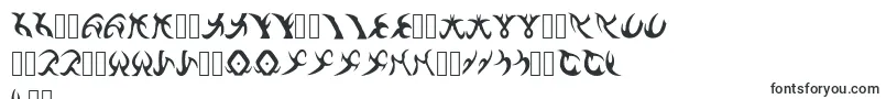 DrennSRunes-fontti – latvian fontit