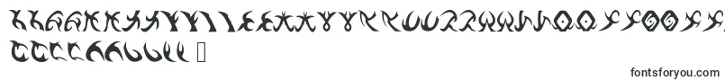 DrennSRunes-Schriftart – Schriftarten, die mit D beginnen