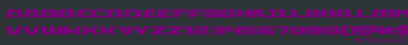Iapetus Font – Purple Fonts on Black Background