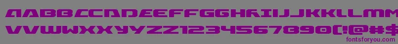 Iapetus Font – Purple Fonts on Gray Background