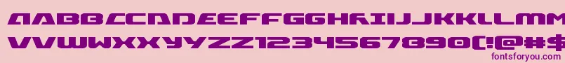 Iapetus Font – Purple Fonts on Pink Background